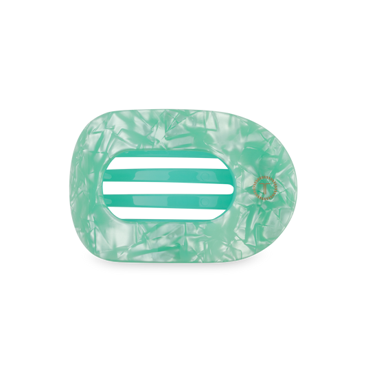 Flat Round Hair Clip | Medium | Spring Splash