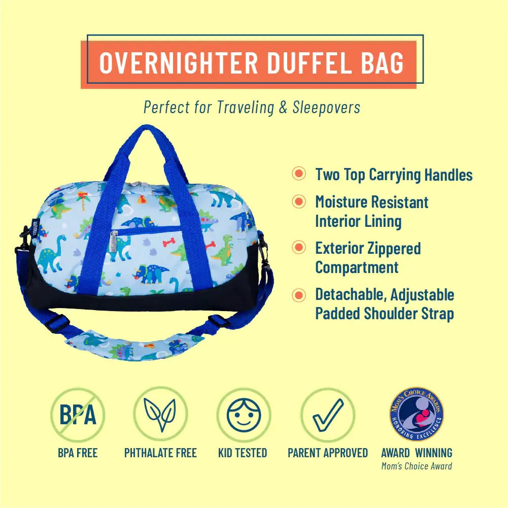 Dinosaur Land Overnighter Duffel Bag