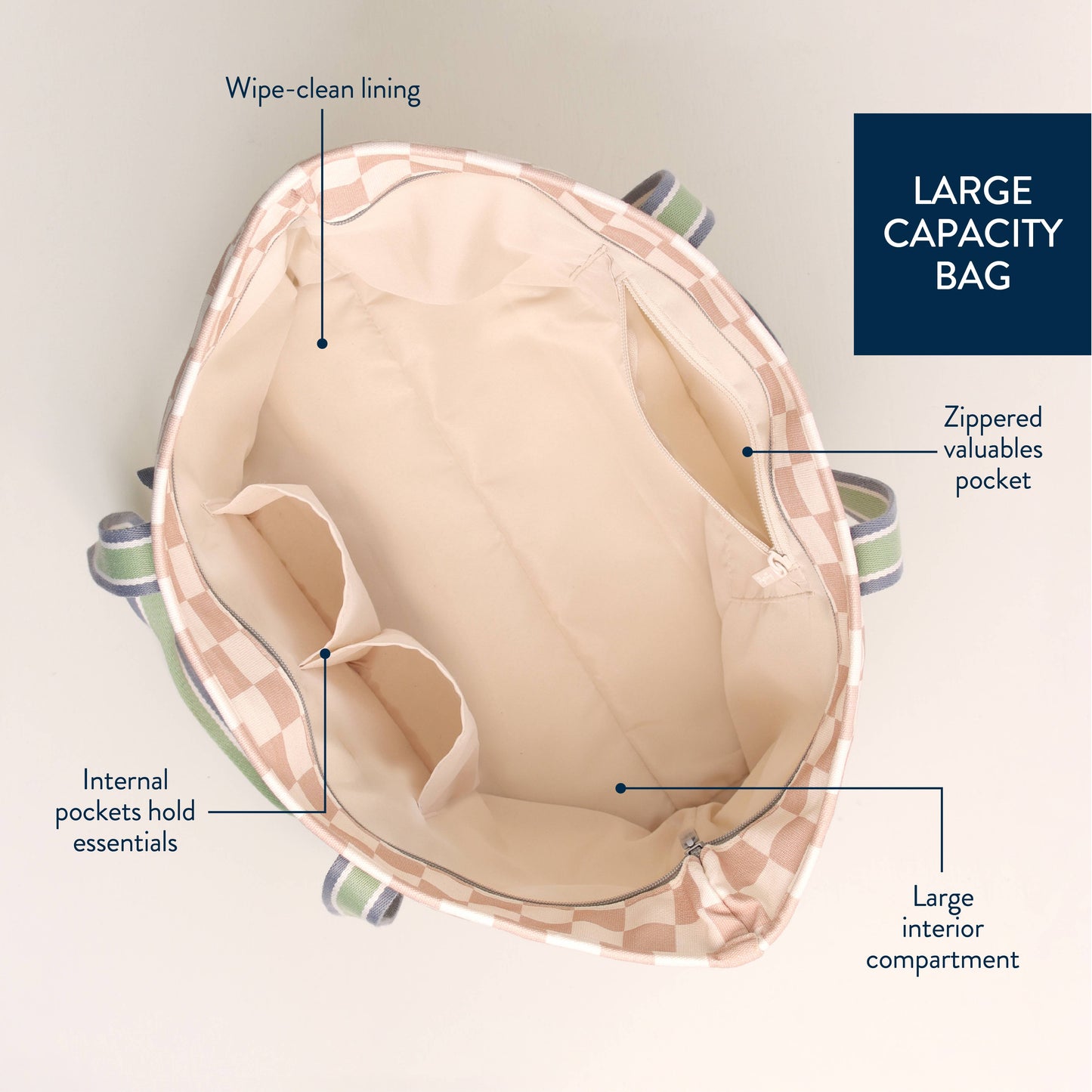 *NEW* Itzy Explorer™ Canvas Tote Bag: Ribbons + Roses