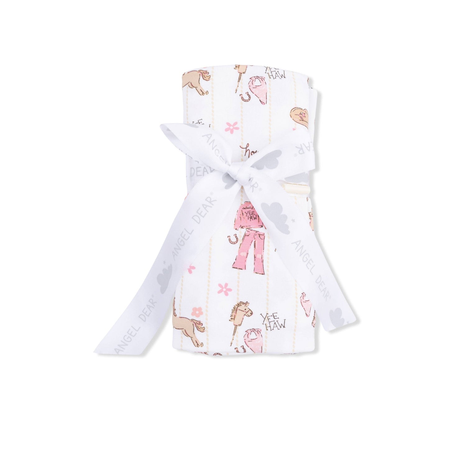 Cowgirl Nursery - Swaddle Blanket: 45X45