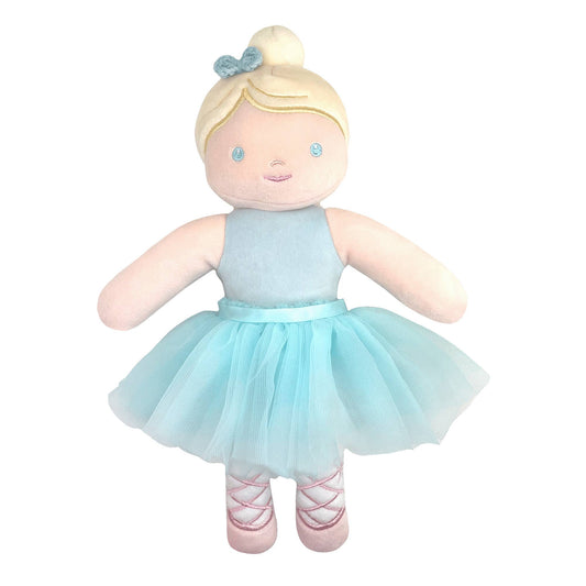 Allegra the Blue Ballerina Plush Toy: 9"