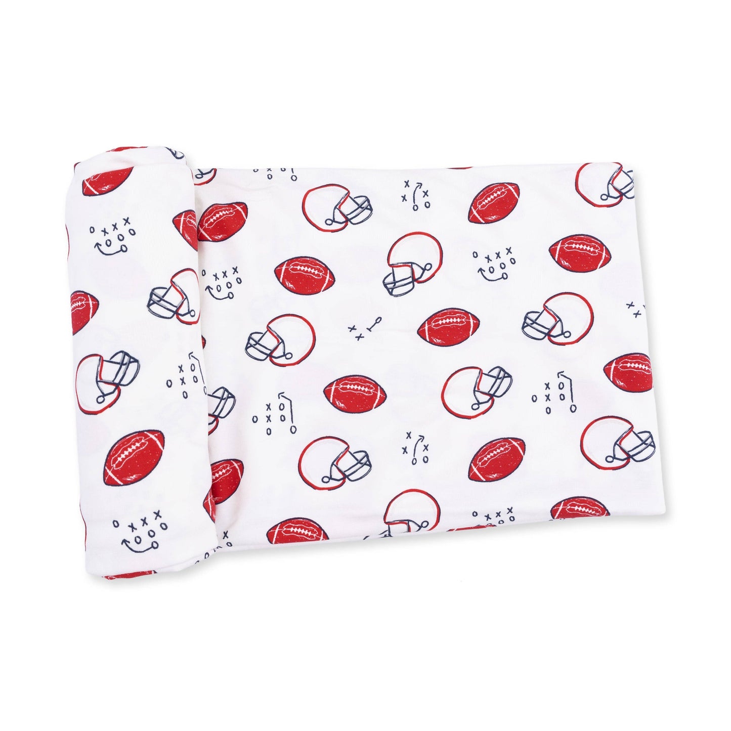 Touchdown Time - Swaddle Blanket: 45X45