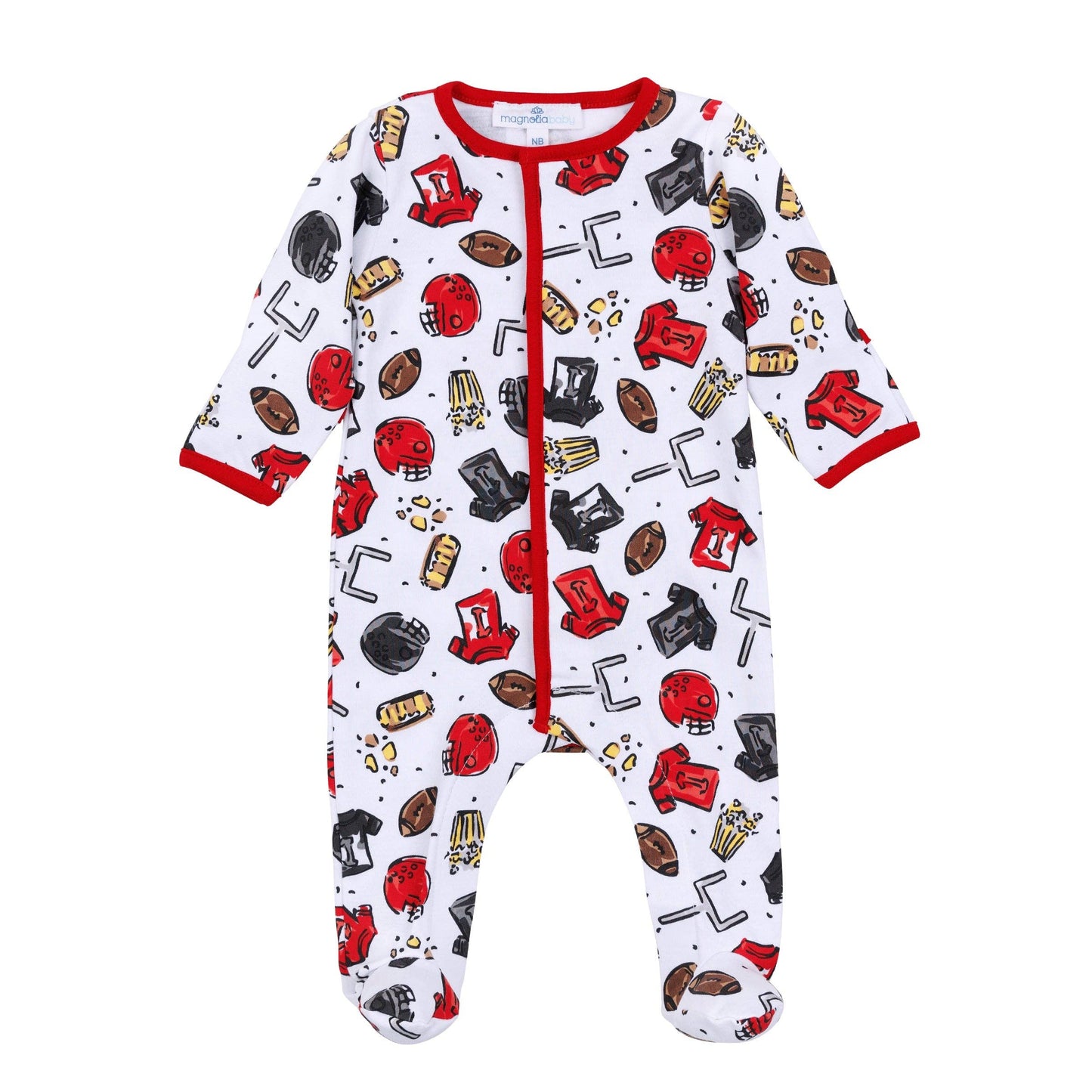 Future Draft Picks Footie - Red Black