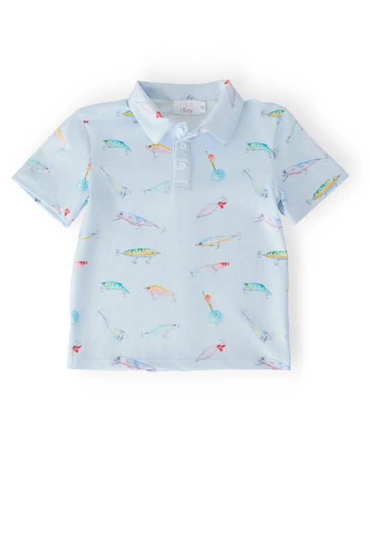 FISH HOOK S/S POLO BOYS