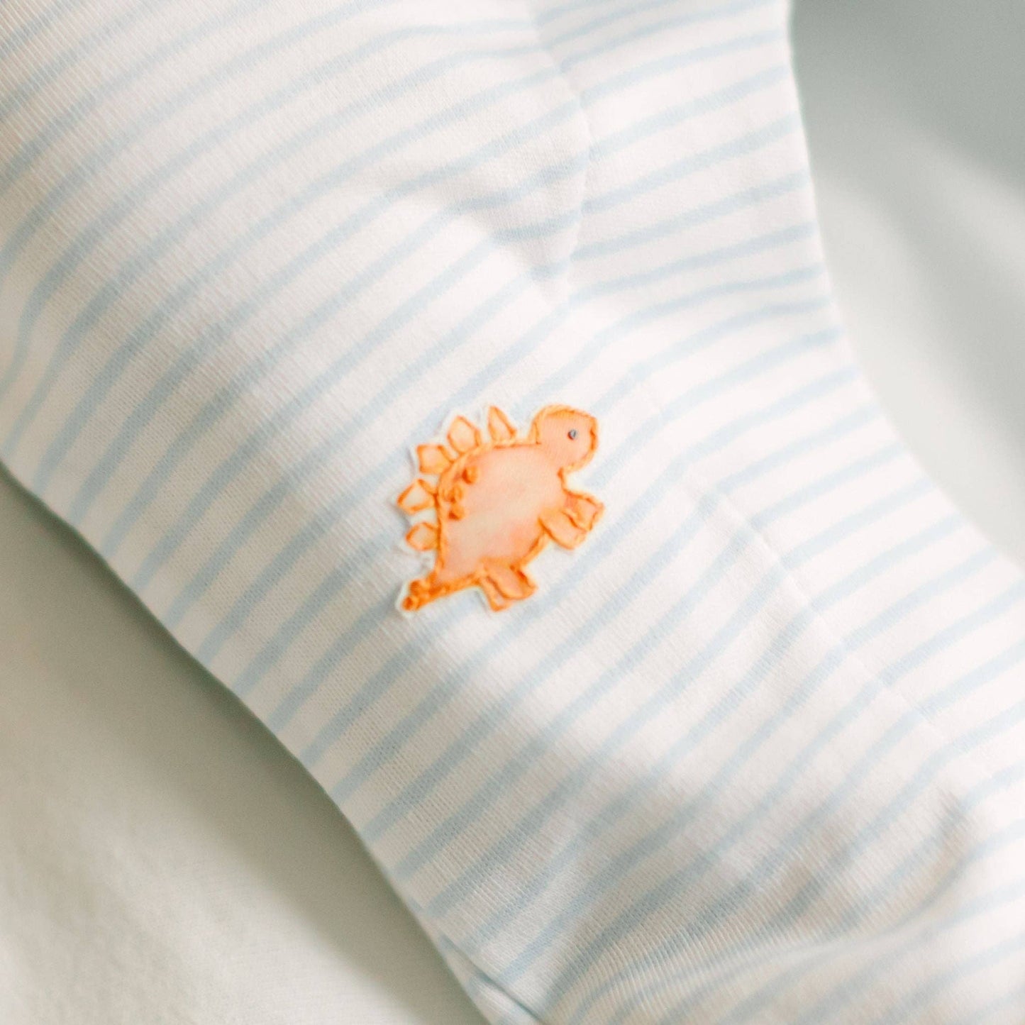 Dino - Land Embroidered Footie