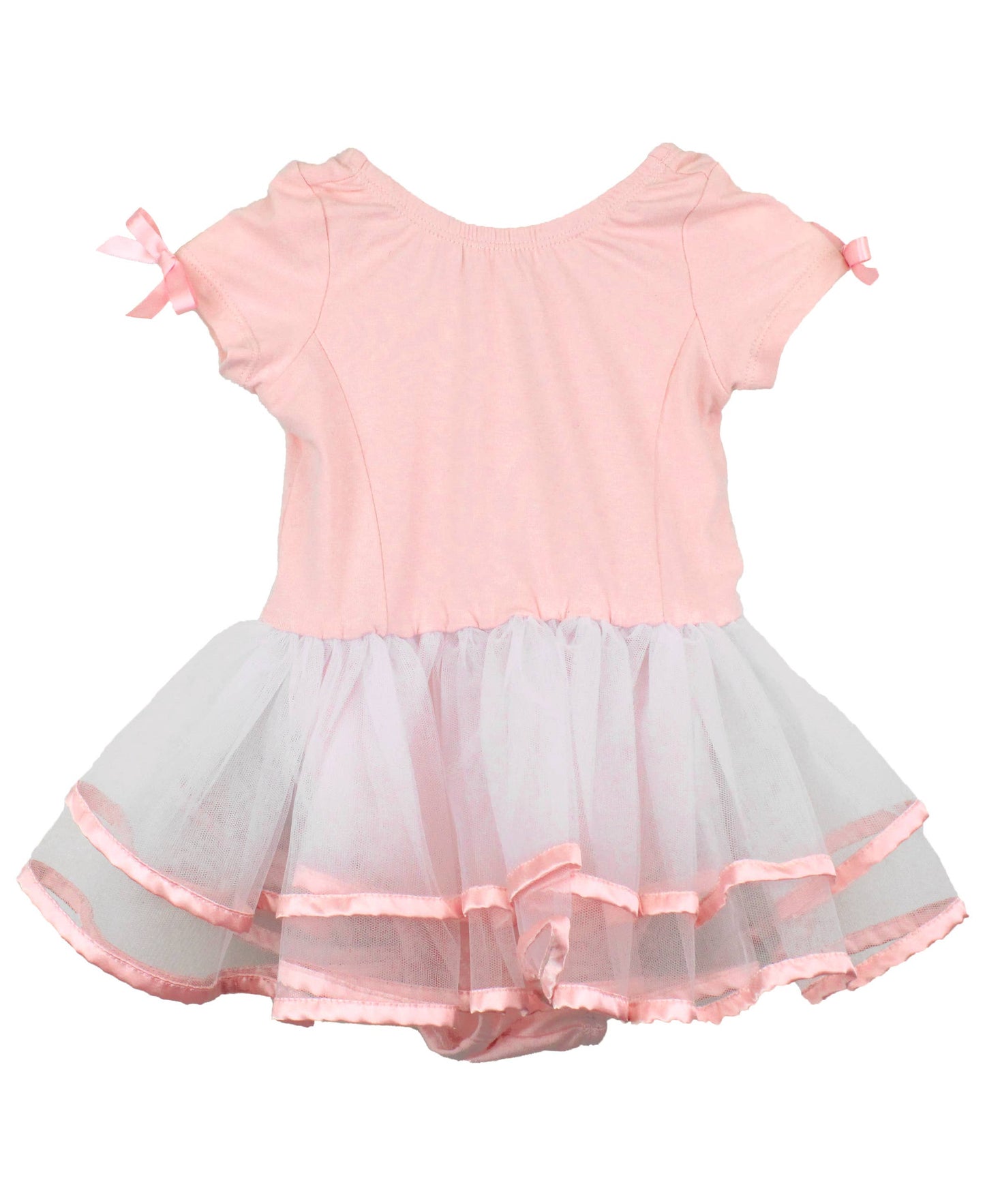 Girls Pink Ballet Tutu Dance Leotard: Pink