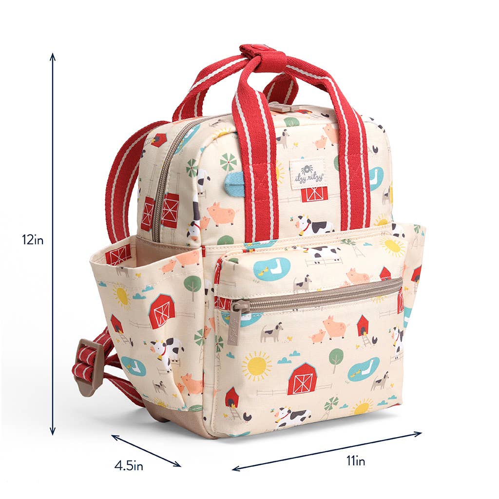 *NEW OPTIONS* Itzy Bitzy Backpack: Farm Friends