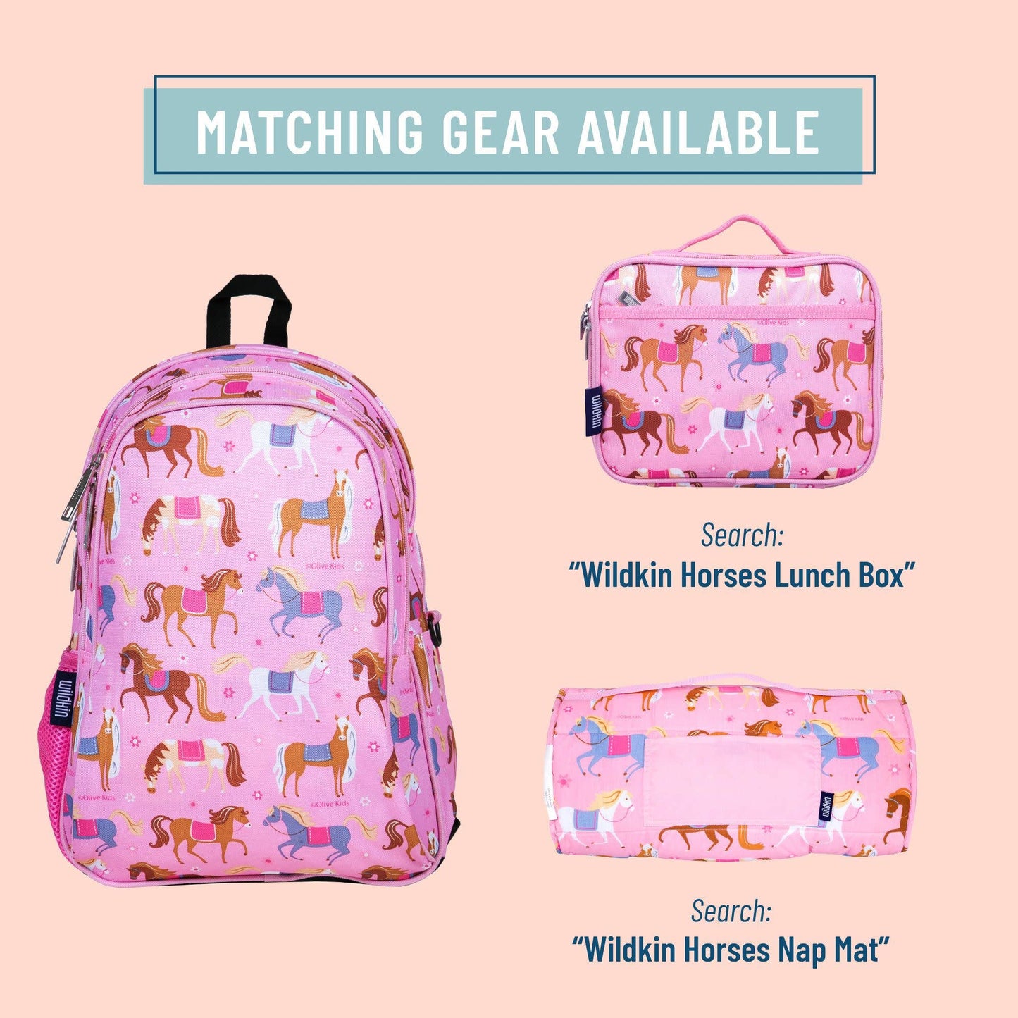 Horses Backpack - 15 Inch