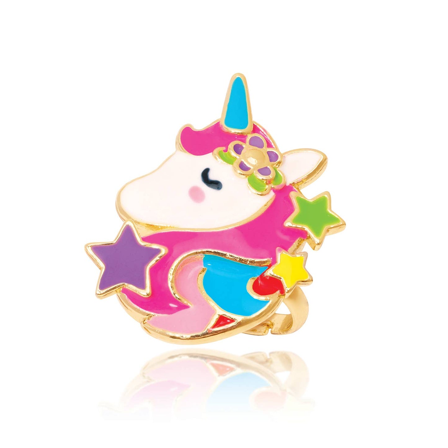Unicorn Stardust Adjustable Ring with Gift Box