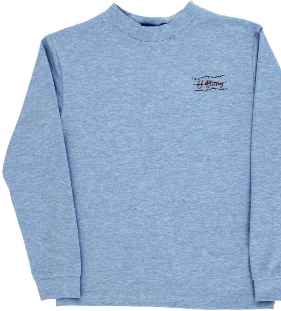 J Bailey Logo Tee L/S Christmas Pups