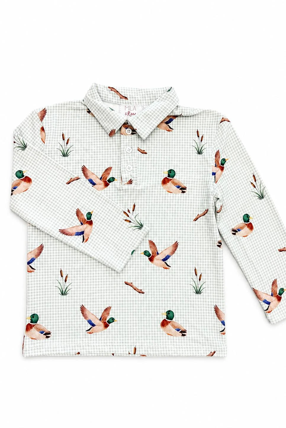 DUCK POND L/S POLO