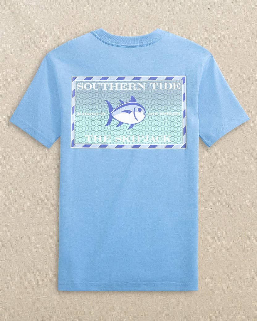 Youth SS Original Skipjack Grey Marlin Tee: Ocean Channel
