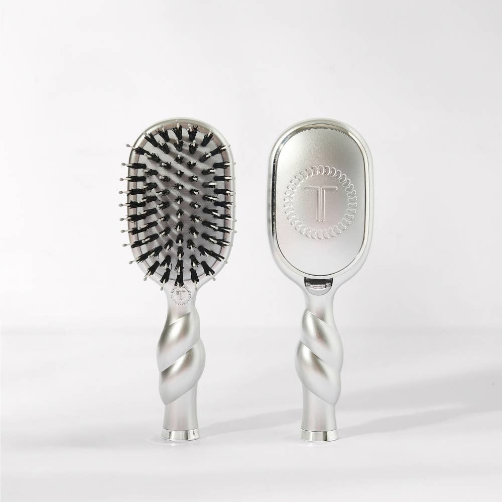 Mini Boar Brush | Silver Lining