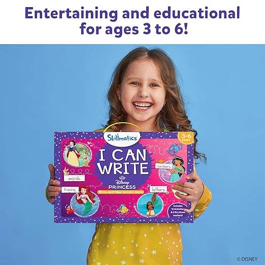 Skillmatics - I Can Write: Disney Princess Activity Mats