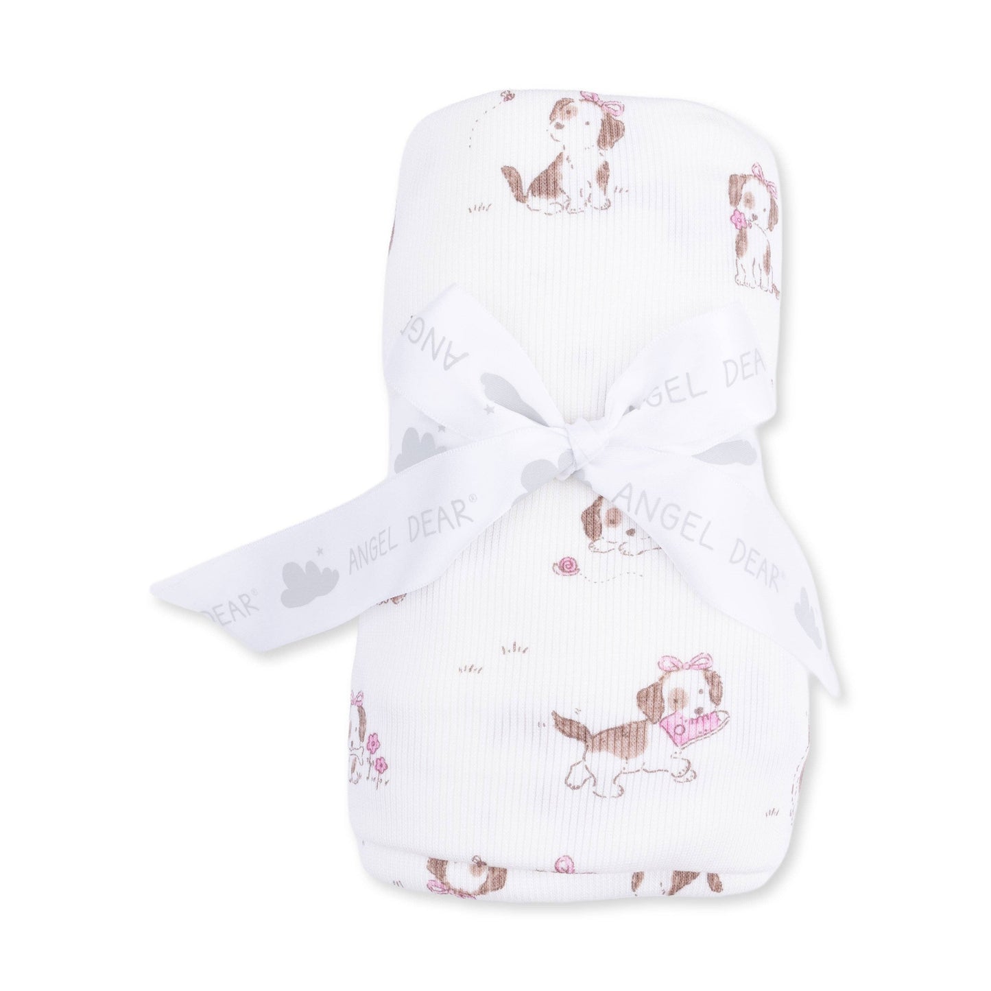Explorer Puppy Pink - Swaddle Blanket: 45X45
