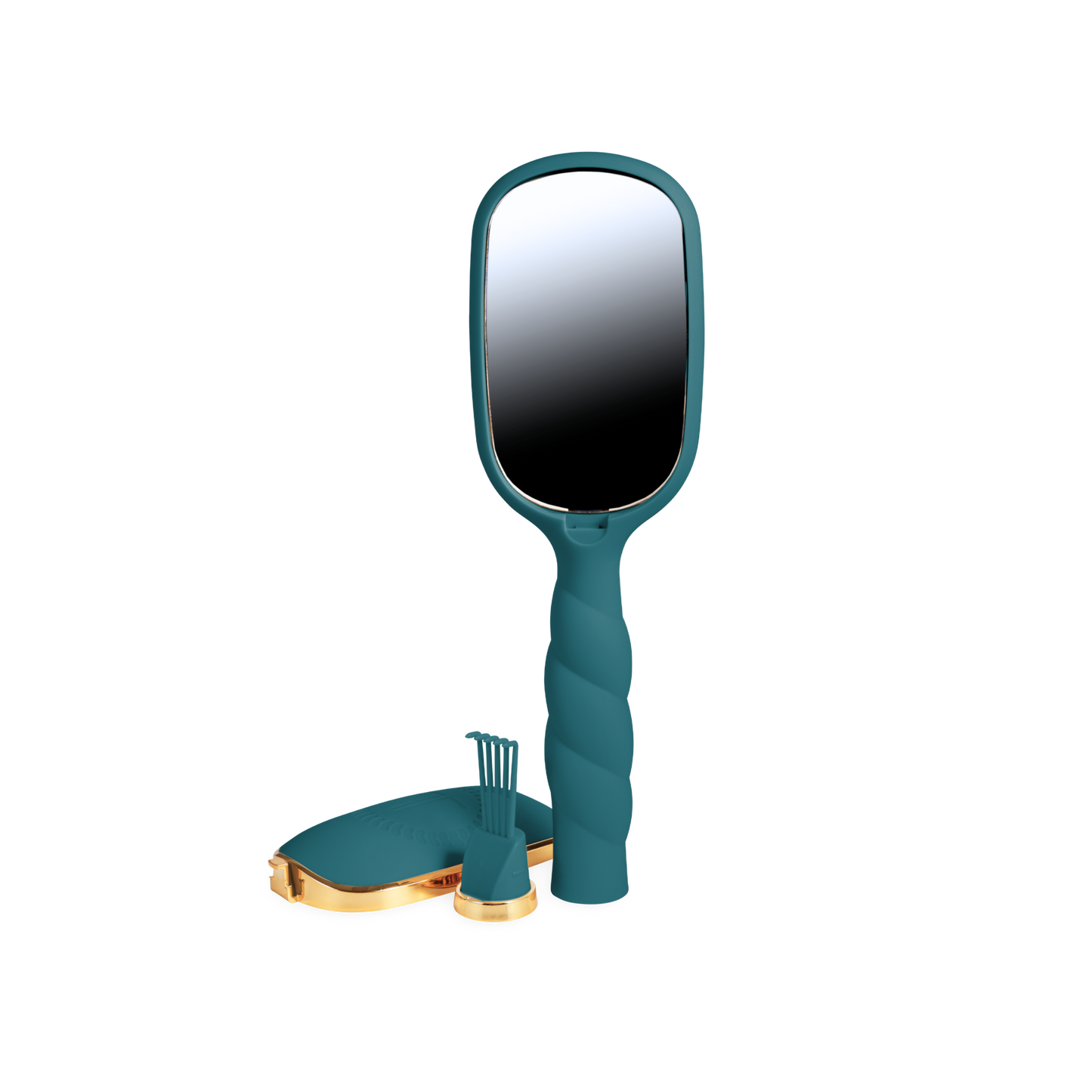 Detangler Hair Brush for Medium Hair - Teal With It
