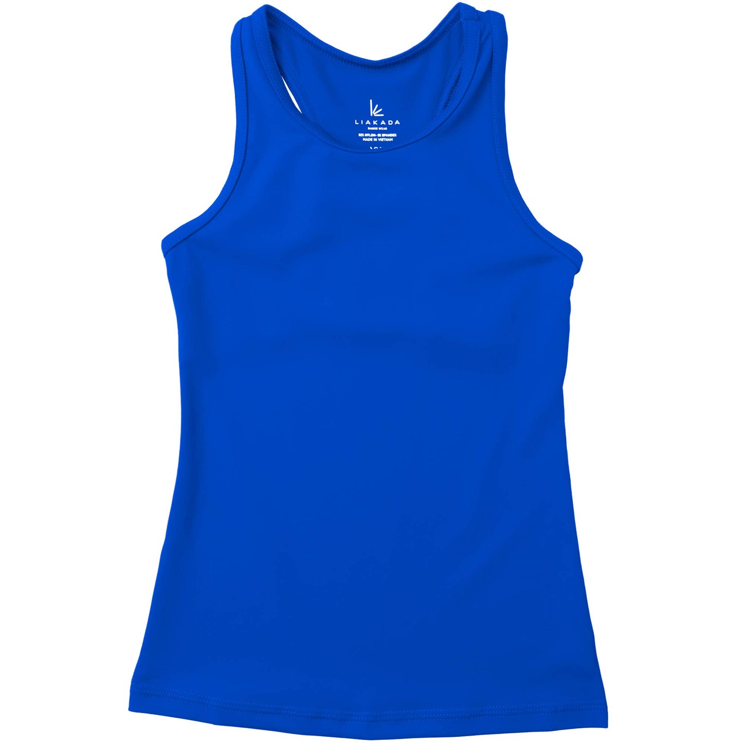 Girls' Racerback Tank Top: Royal
