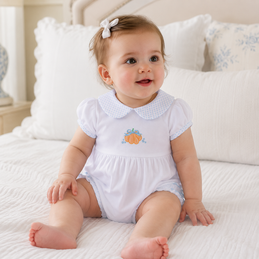 Prettiest in the Patch Collared Short Sleeve Bubble