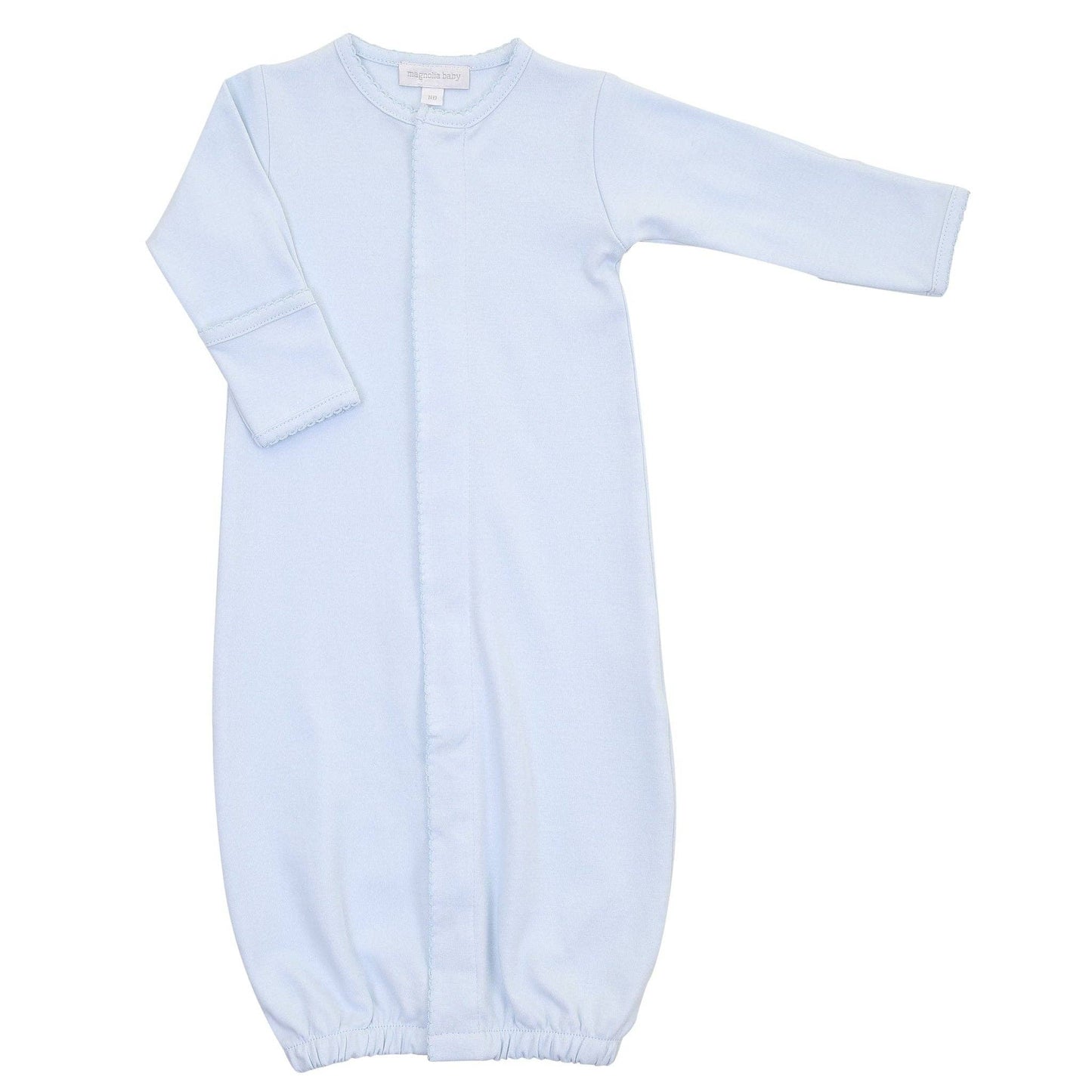 Blue Converter Gown – Baby Boy Layette Essential