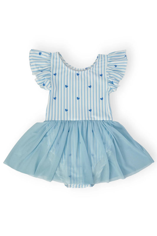 BLUEBERRY KISSES S/S TWIRL LEOTARD