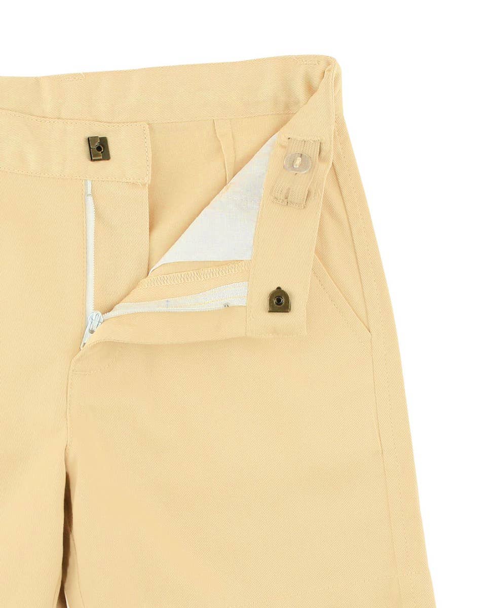 Boys Sunny Khaki Chino Shorts: Off-White