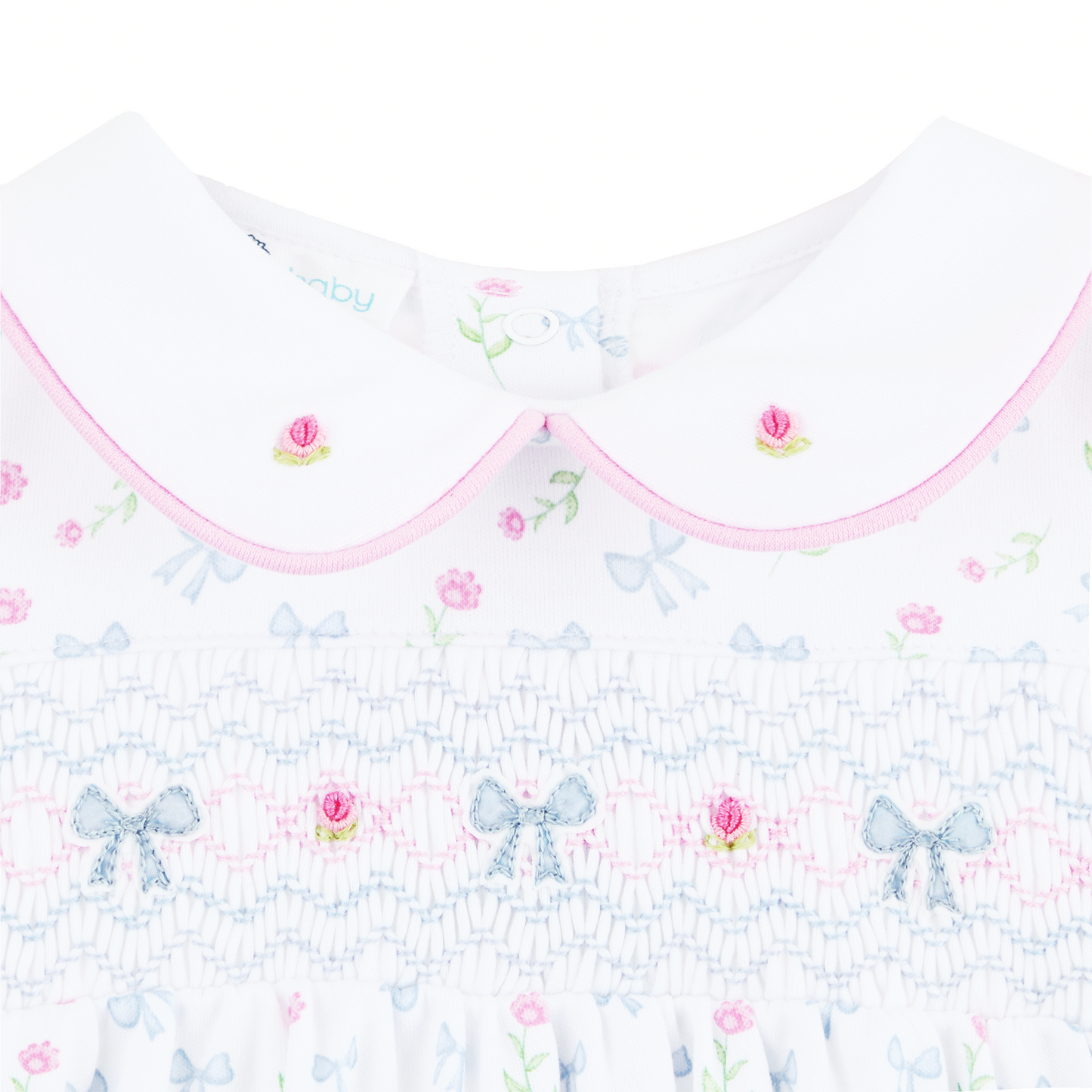 Evelyn's Classics Smocked Gown: Newborn