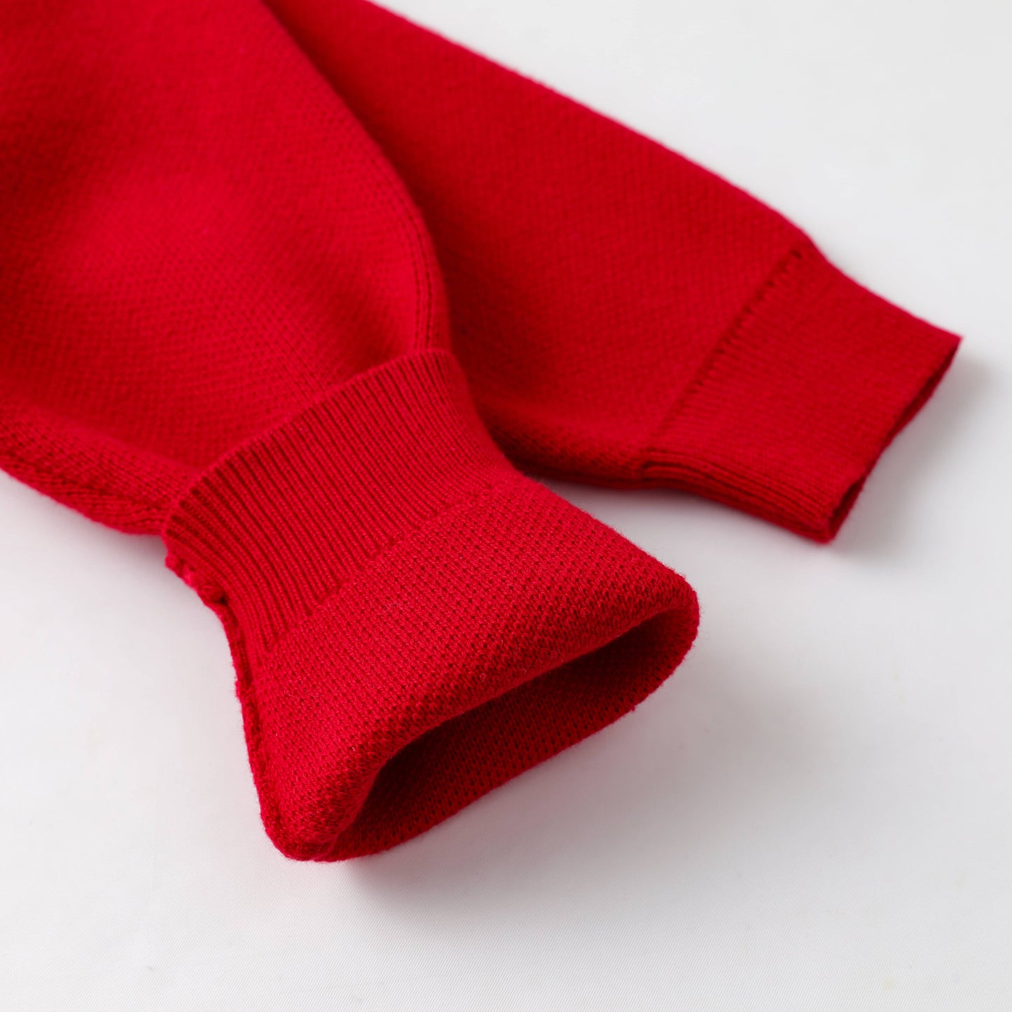 Red Sparkle Bow Christmas Sweater