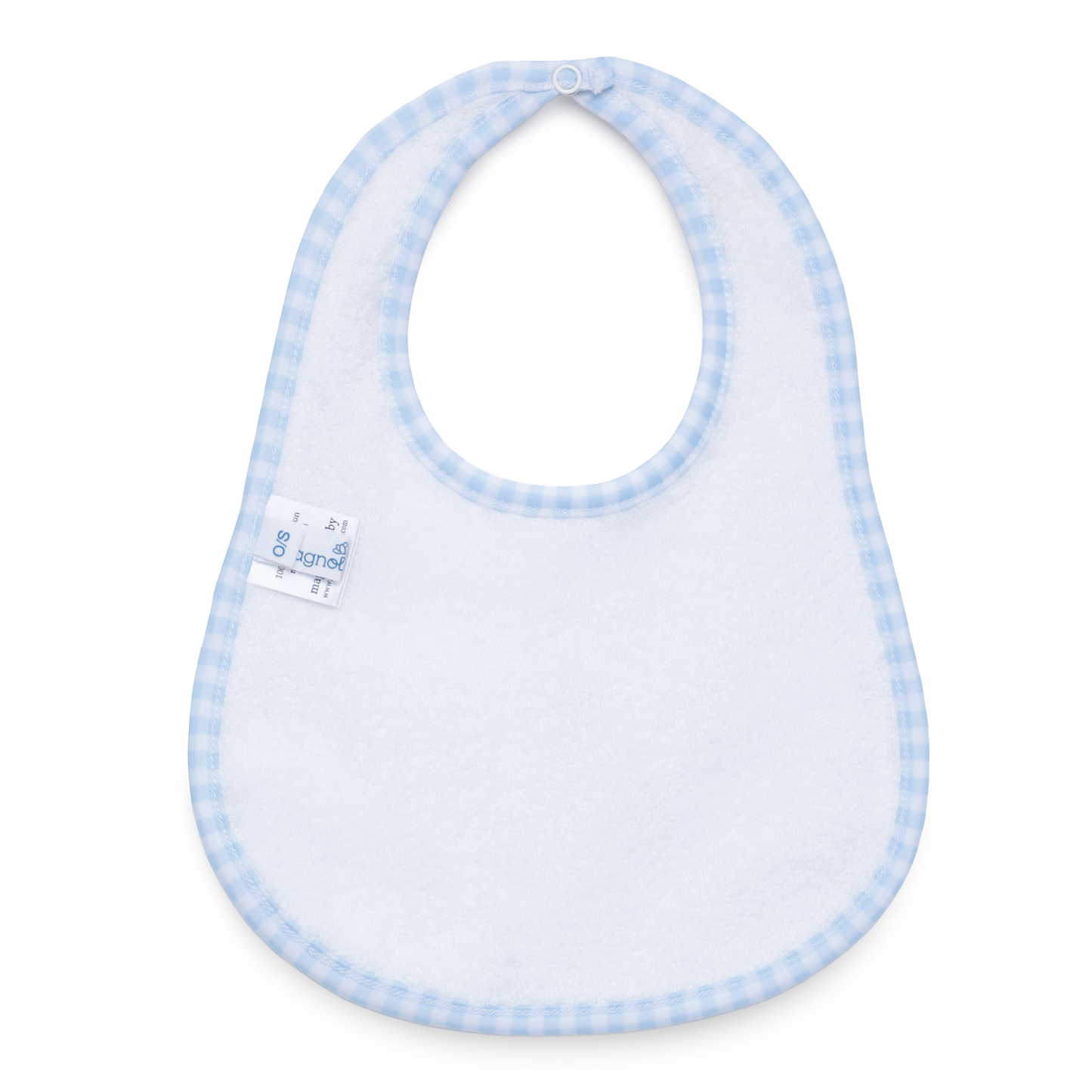Silly Goose Bib - Light Blue: One Size