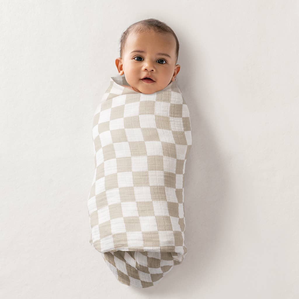 *NEW OPTION* Breastfeeding Boss™: Toast Checkerboard