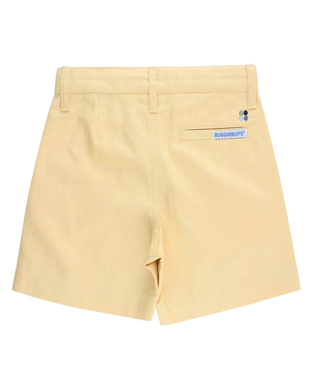 Boys Sunny Khaki Chino Shorts: Off-White