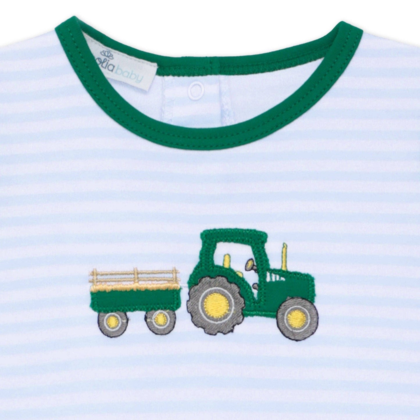 Little Farmer Applique Short Playsuit