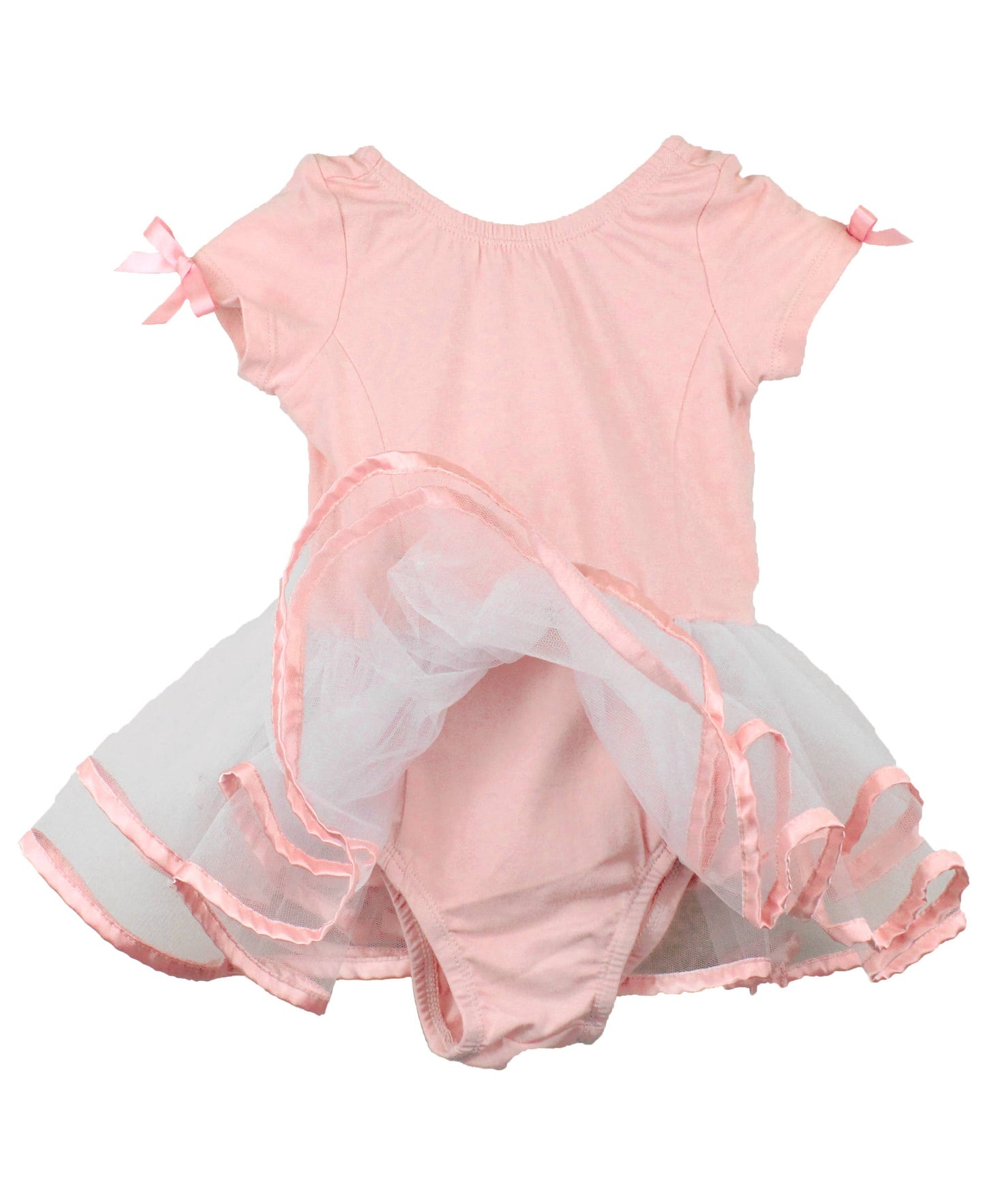 Girls Pink Ballet Tutu Dance Leotard: Pink