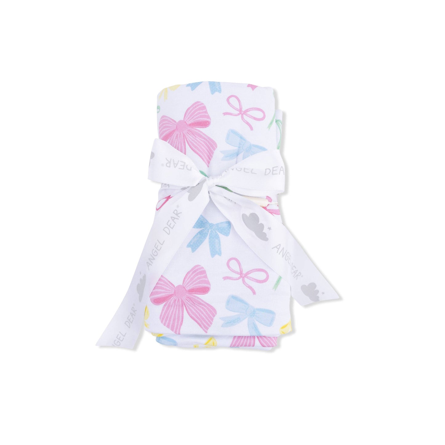 Sweet Bows - Swaddle Blanket: 45X45