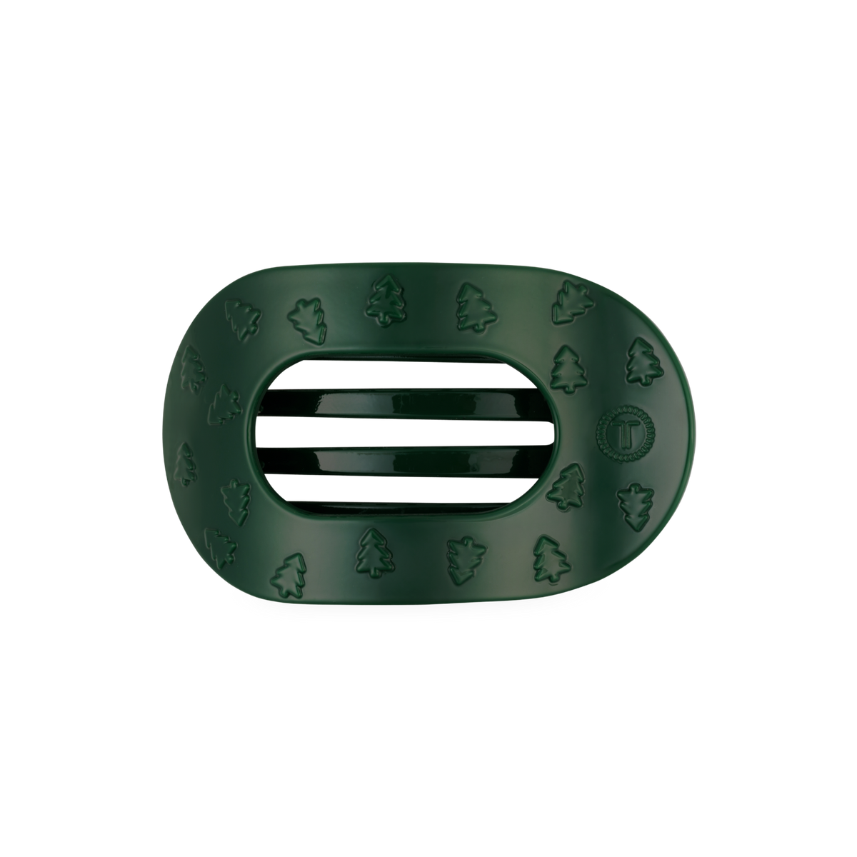 O Christmas Tree | Medium | Flat Round Hair Clip