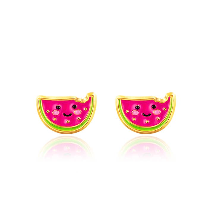One in a Melon | Cutie Studs | Hypoallergenic Earrings