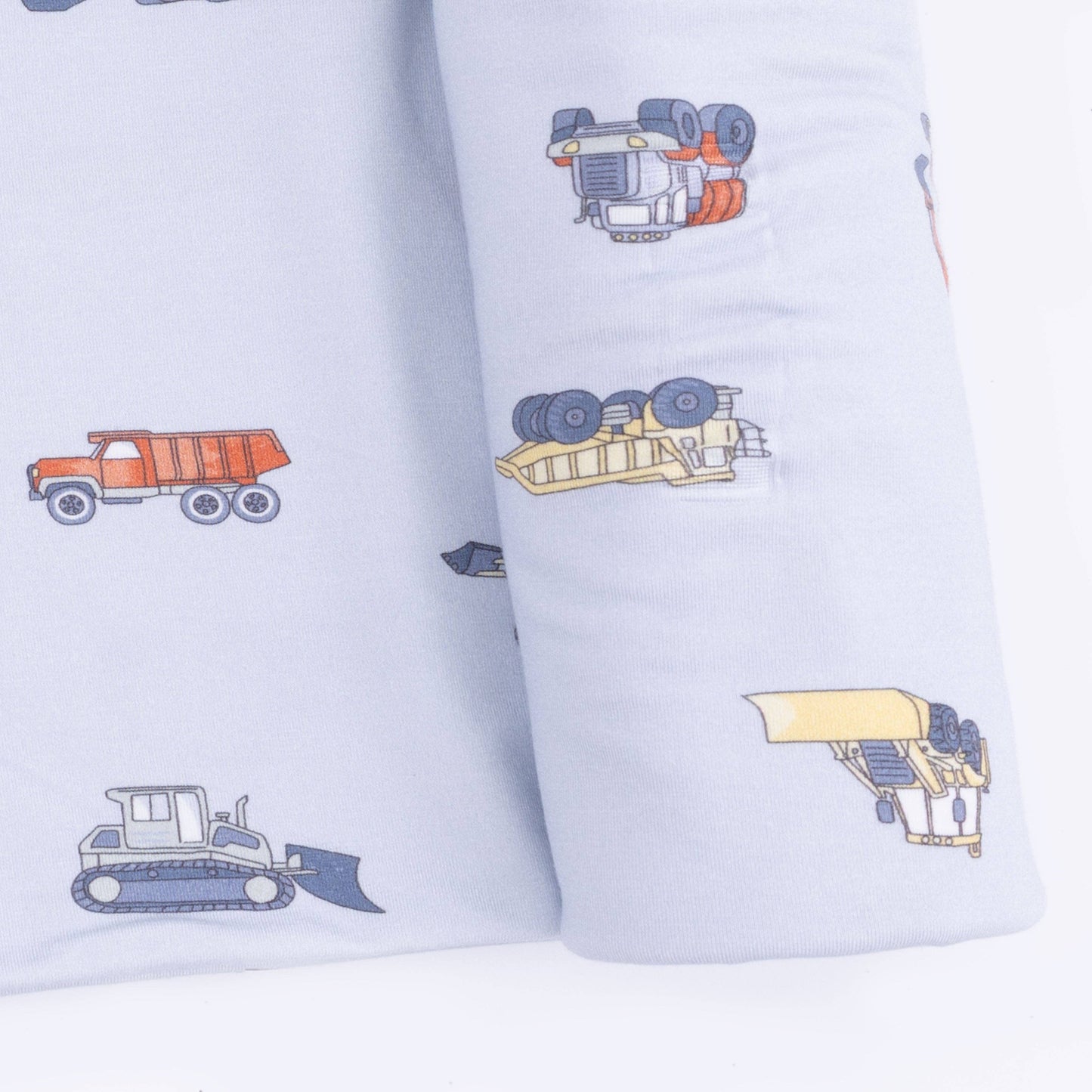 Construction Vehicles - Swaddle Blanket: 45X45