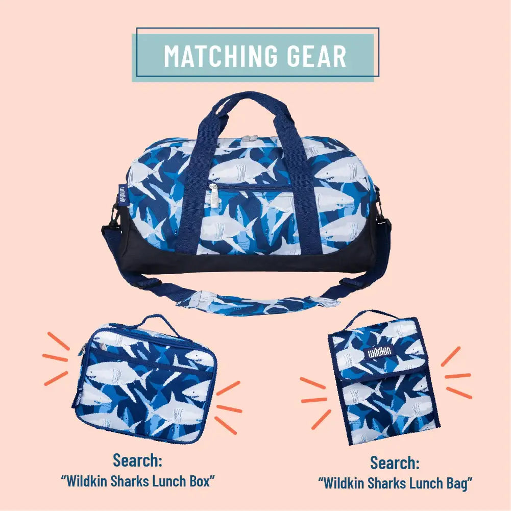 Sharks Overnighter Duffel Bag