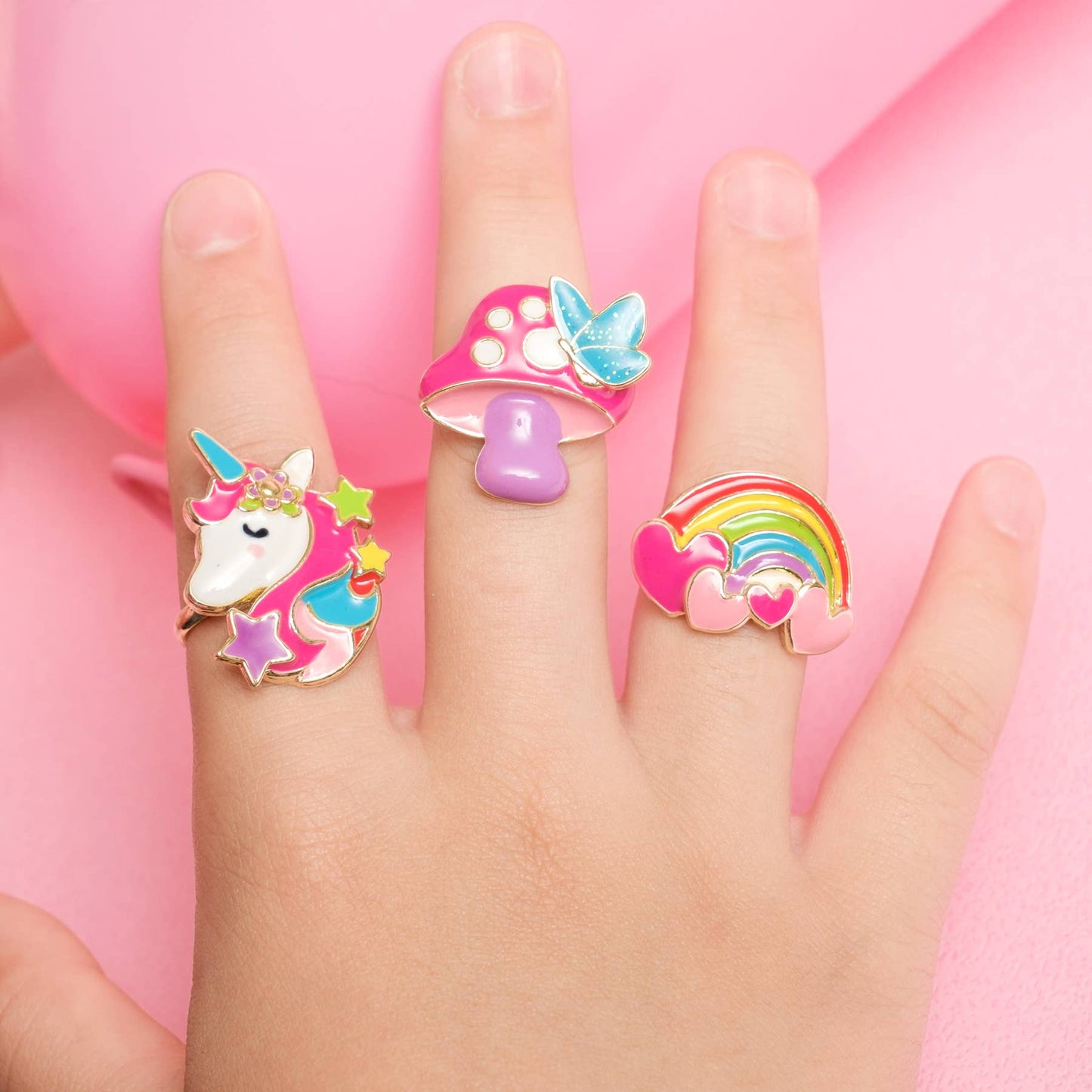 Unicorn Stardust Adjustable Ring with Gift Box