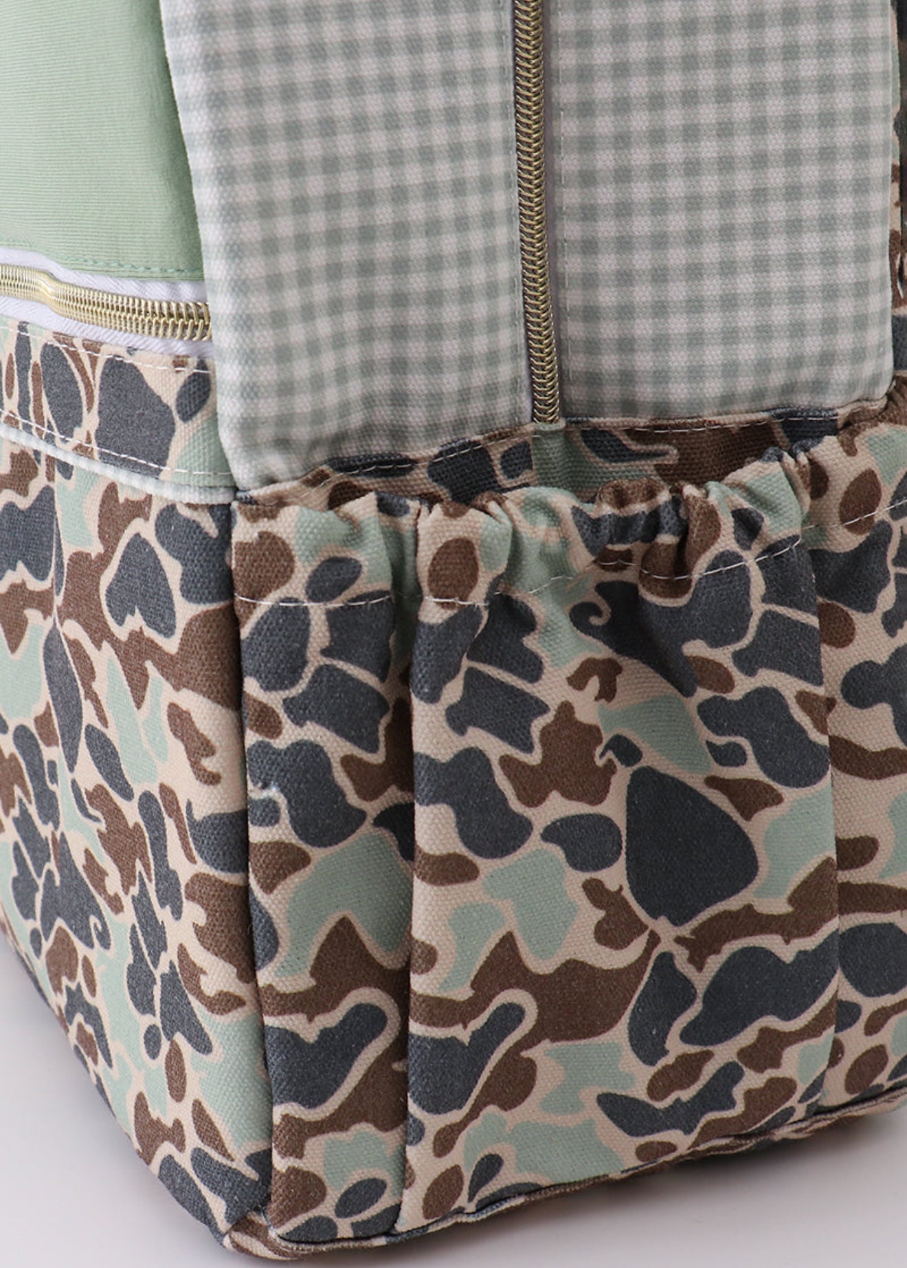 Camouflage deer print backpack