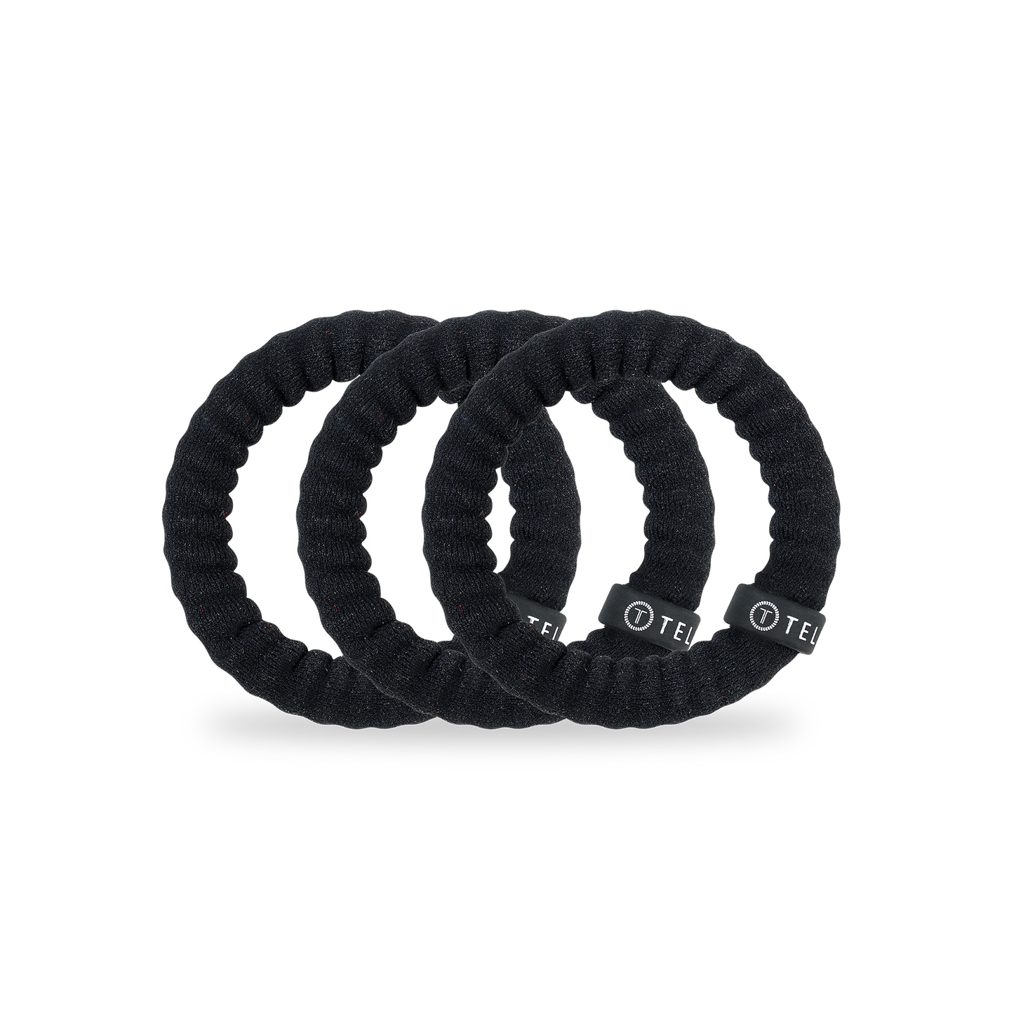 Nylon Hair Ties | Small | Jet Black