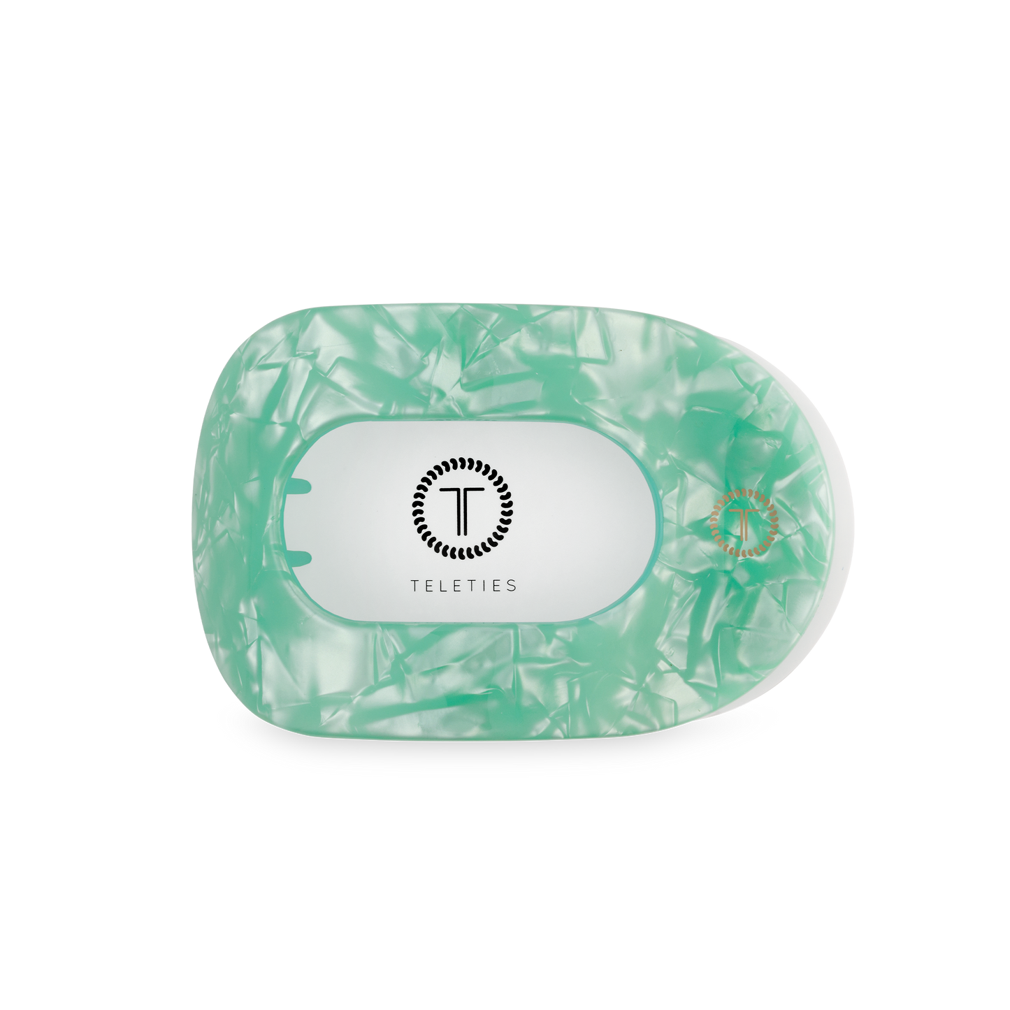 Flat Round Hair Clip | Medium | Spring Splash