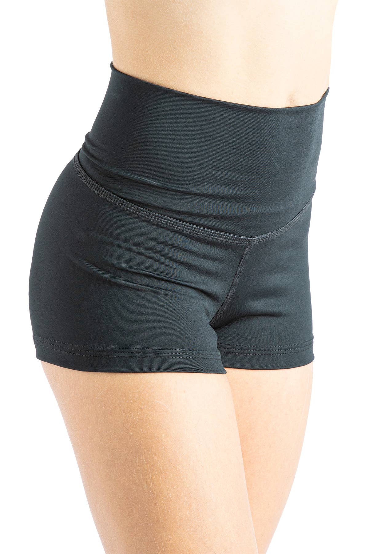 Girl's Shorty Short: Black