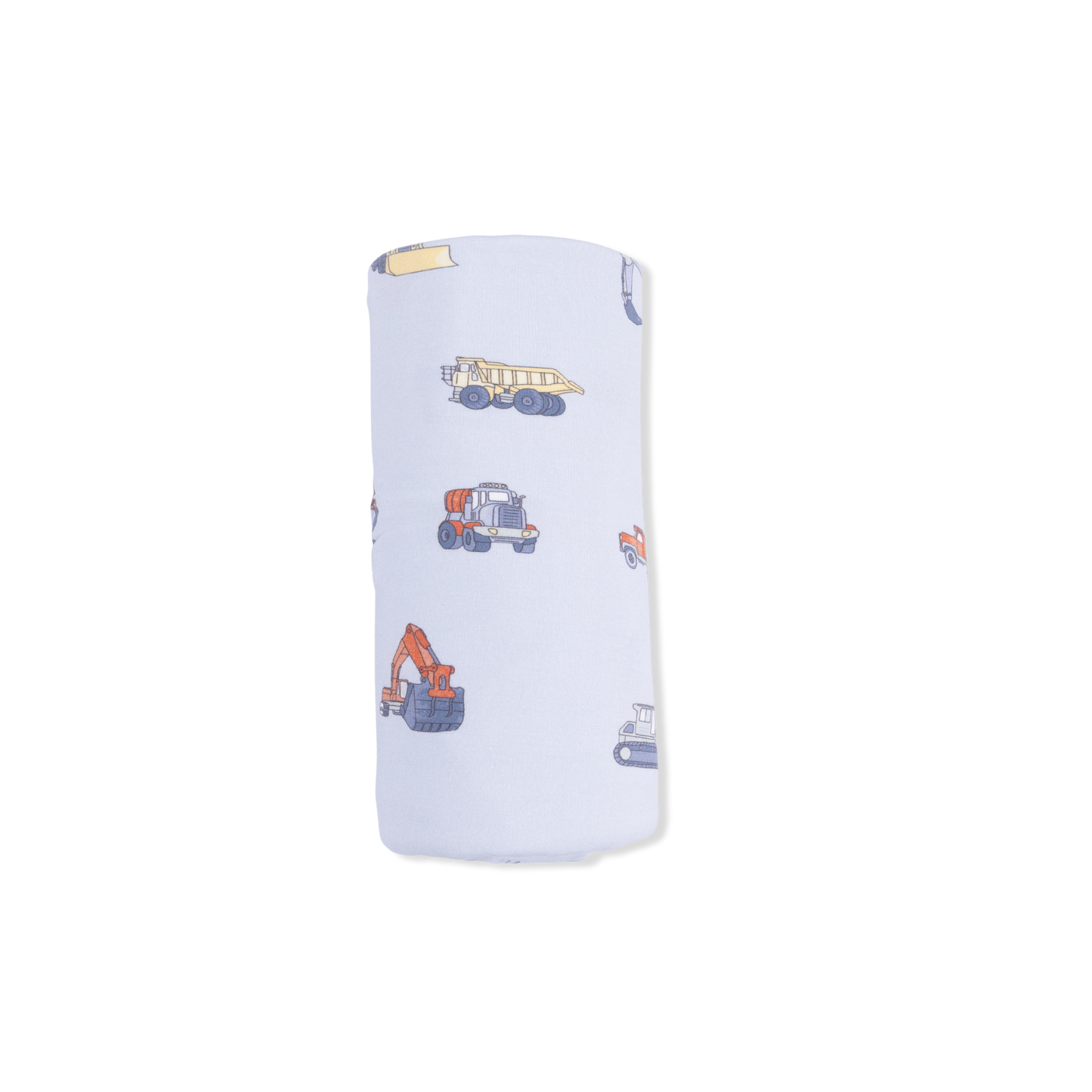 Construction Vehicles - Swaddle Blanket: 45X45