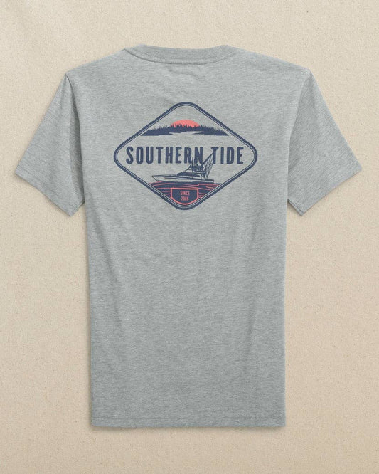 Youth SS Marsh Boat Tee: Heather Grey