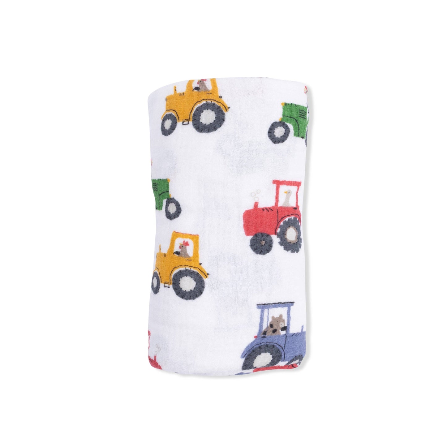 Tractor Friends - Swaddle Blanket: 47X47
