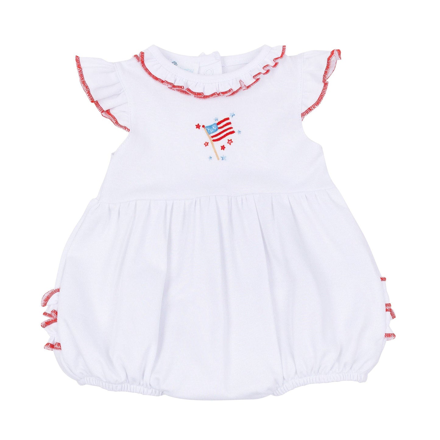 A Sparkly Fourth Ruffle Bubble