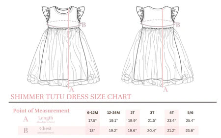 DUSTY PINK SHIMMER TUTU DRESS