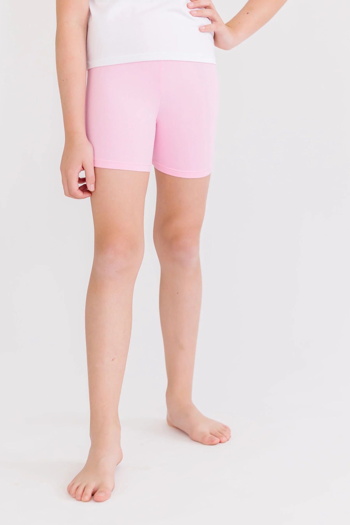 TWIRL SHORTS-BUBBLEGUM PINK
