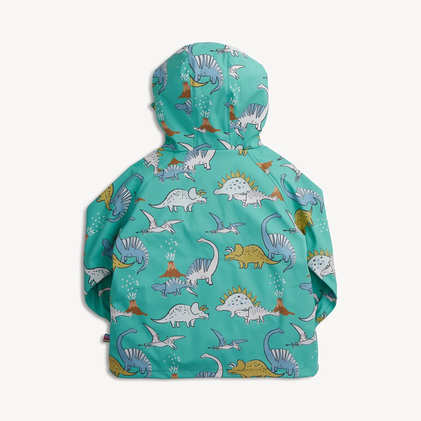 Allover Dino color changing Magnetic Toddler raincoat