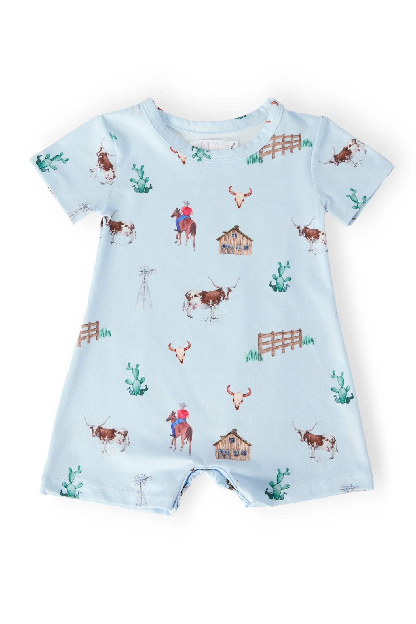 RANCH HAND S/S SHORTY ONE-PIECE